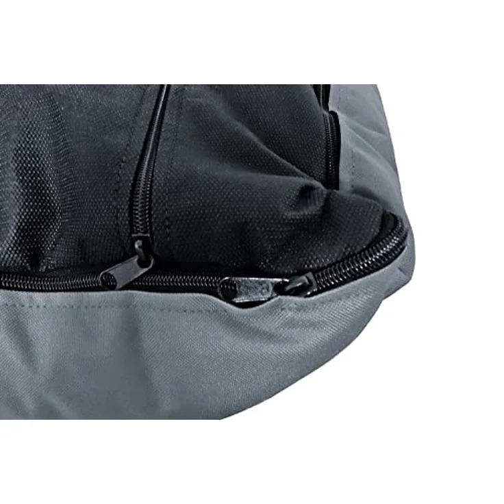tierlando® Orthopädisches Hundebett Goofy Polyester | ~ inkl. Matratzenschoner ~ (G4 | 110 x 90 cm, L99 Dunkelgrau Leinen) – Bild 3