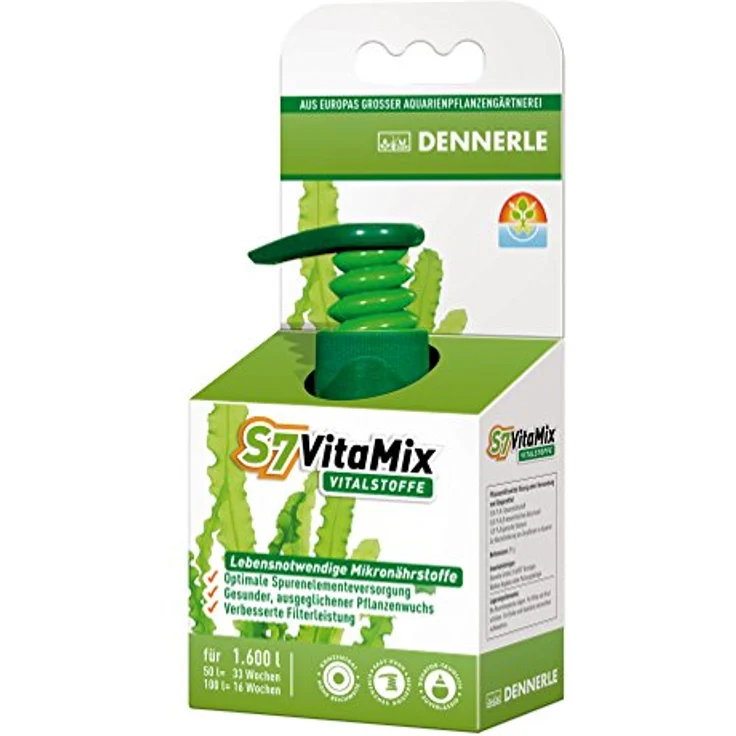 Dennerle S7 VitaMix Vitalstoffe für Aquarienpflanzen 50 ml – Bild 2