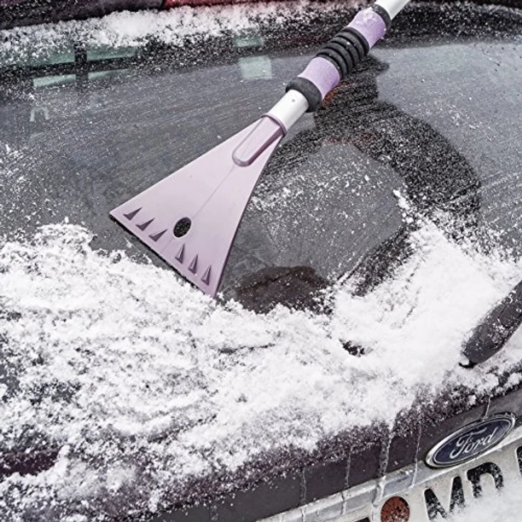 Werkzeyt B46165 Schneebesen und Eisschaber, hochwertige Ausführung mit Softgriff und Alurohr – Bild 3