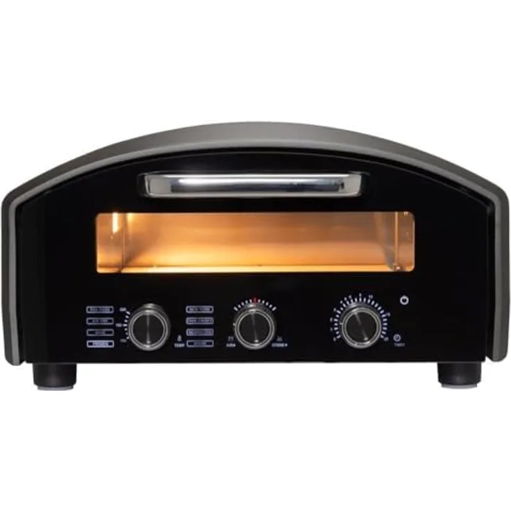 Mustang Pizzaofen Astroni, elektrischer Pizzaofen mit optimaler Temperaturregelung