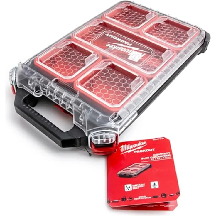 Milwaukee 4932471065 932471065 PACKOUTTM Compact Slim Organizer – Bild 2