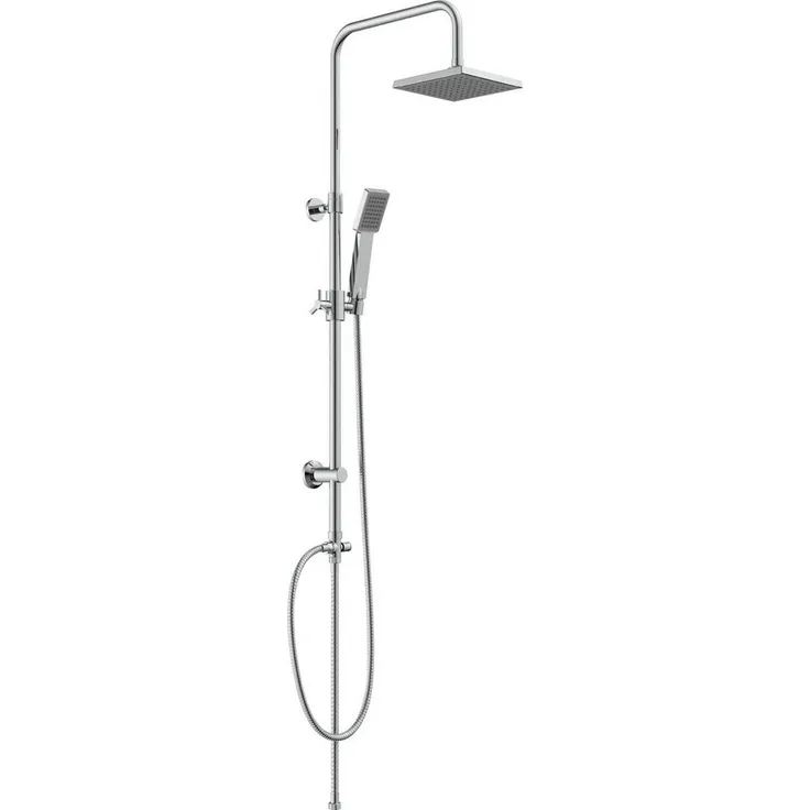 Eisl Brausegarnitur Easy Refresh, Höhe 127 cm, Antikalknoppen und integrierte Wassersparfunktion