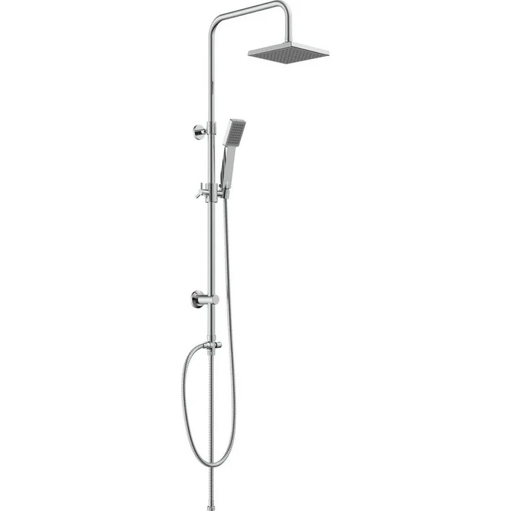 Eisl Brausegarnitur Easy Refresh, Höhe 127 cm, Antikalknoppen und integrierte Wassersparfunktion – Bild 1