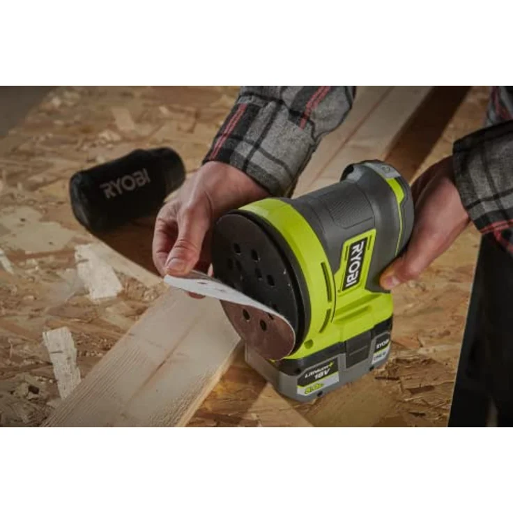 Ryobi Akku-Exzenterschleifer ONE+ 18 V | mit Staubabsaugung | RROS18-0 – Bild 5