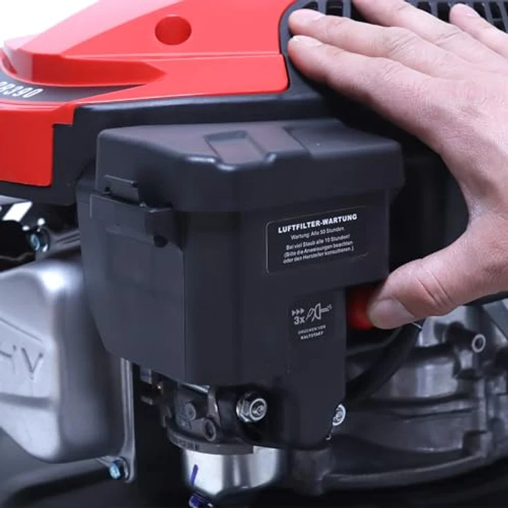 Stahlmann Rasenmäher Benzin BR390, 4,0PS (2,9kW) mit 39cm Schnittbreite, 35L Fangkorb und Schnitthöhenverstellung – Bild 2