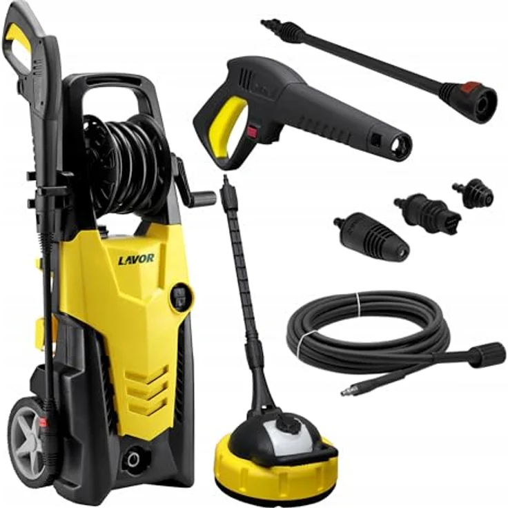 Lavor Ikon 160 Plus Hochdruckreiniger, 2200W, 160Bar, Induktionsmotor, kompakt und effizient für Außenflächen und Fahrzeuge – Bild 1
