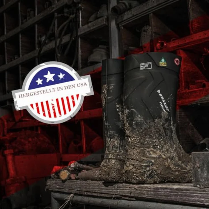 Dunlop® Purofort S5, Sicherheitsstiefel mit Stahlkappe, Zehenschutz und Temperaturisolierung bis -20 °C, rutschhemmende PU-Profilsohle, anthrazit – Bild 3