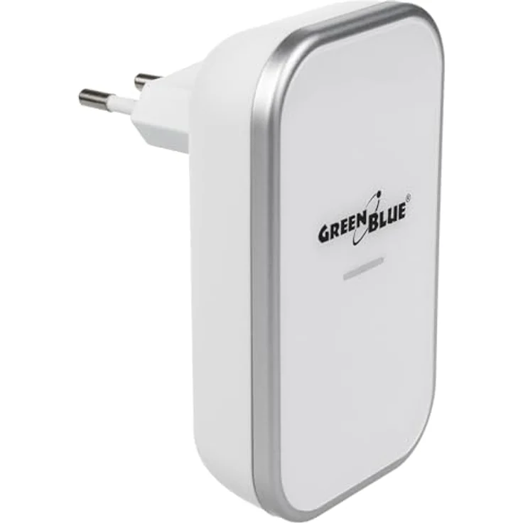 Green Blue GB157W Kabellose Türklingel - Kinetisches Klingelsystem, 38 Melodien, Reichweite bis 200 m, IP44 (1x Steckdosen-Empfänger + 1x Sender/Weiß) – Bild 5