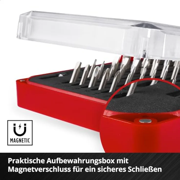 Einhell Präzisionsbit-Set 66-teilig, S2 Stahl Bits mit 4-mm-Hexagonal-Schaft und flexibler Wellenverlängerung – Bild 8