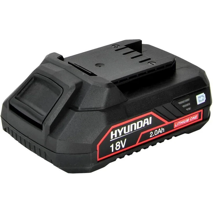 HYUNDAI A1820LI Akku Akkumulator Batterie 2.0 Ah (18V), LED-Ladezustandsanzeige, Überlastschutz