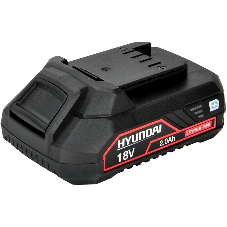 HYUNDAI A1820LI Akku Akkumulator Batterie 2.0 Ah (18V), LED-Ladezustandsanzeige, Überlastschutz – Bild 1