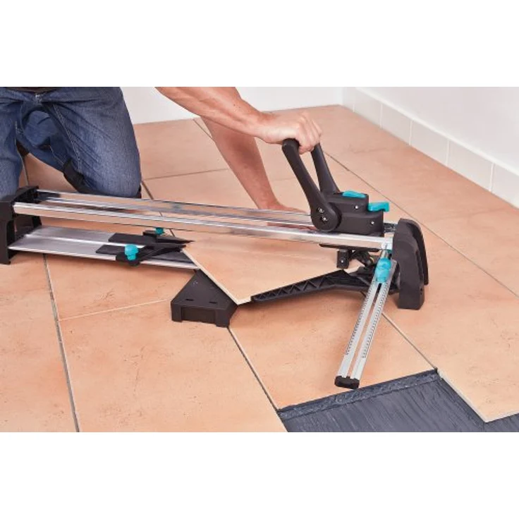 wolfcraft TC 670 Expert Fliesenschneider 5555000 – Fliesenschneidemaschine mit Winkelanschlag – Für Wand- und Bodenfliesen – 670mm Schnittlänge – Bild 5