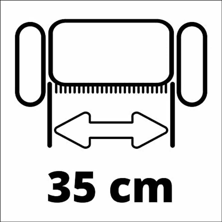 Original Einhell Lüfterwalze GE-SC 36/35 Li (Vertikutierer-Zubehör, 24 Edelstahl-Krallen, passend für Einhell Vertikutierer-Lüfter GE-SC 36/35 Li, GE-SA 36/35 Li, GE-SA 1435/1) – Bild 2