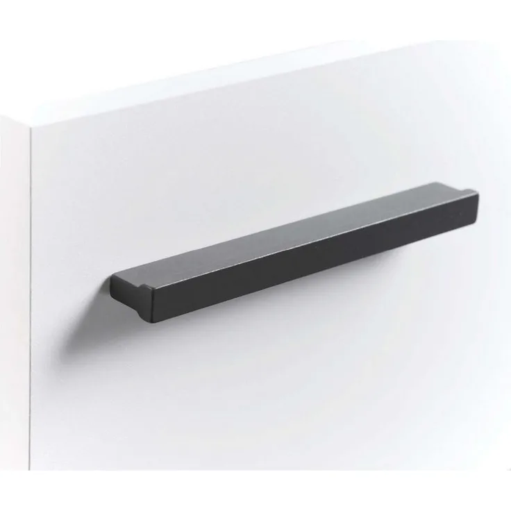mokebo Möbelgriff Der Griffige (aus Aluminium), Anthrazit, 5er-Set