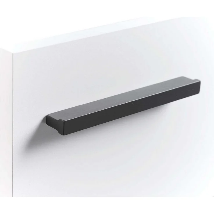mokebo Möbelgriff Der Griffige (aus Aluminium), Anthrazit, 5er-Set – Bild 1