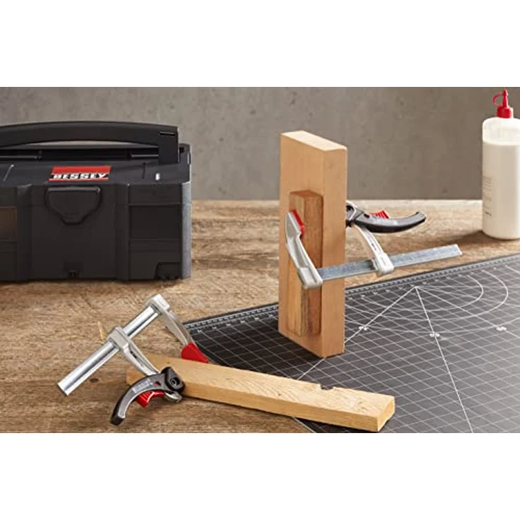 BESSEY Kliklamp Zwingen-Systainer mit 16 Kliklamp Zwingen, 1 Stück,KLI-S – Bild 5