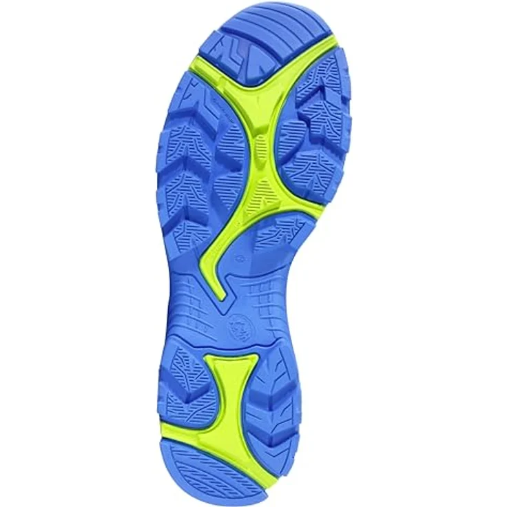 haix Black Eagle Safety 40.1, robuster Arbeitsschuh mit GORE-TEX® Futter, Sicherheitsklasse S3, blue/citrus – Bild 3