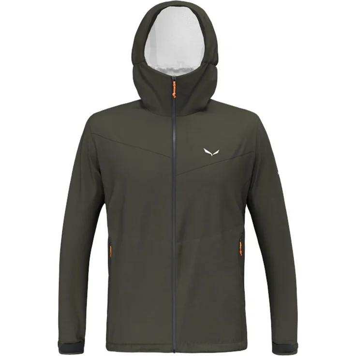 Salewa Puez Aqua 4 Ptx 2.5L Herren Jacket - Wasserdicht, Dark Olive, Größe 46/S