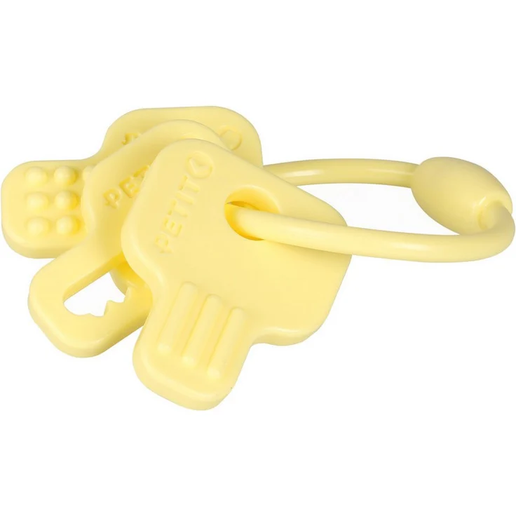 DUVO+ Kauspielzeug Petit Cleo, Kauspielzeug für Welpen und kleine Hunde, spülmaschinengeeignet, gelb