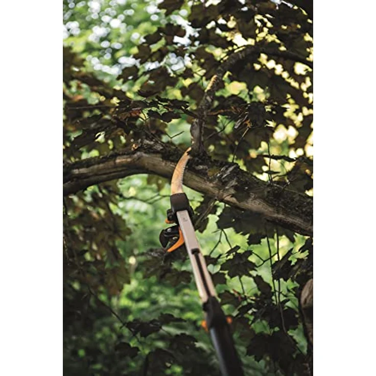 Fiskars Baumsäge für Bypass Schneidgiraffe UPX82 und UPX86, Gehärteter Stahl, Länge: 46 cm, Schwarz-Silber, 1023633 – Bild 4