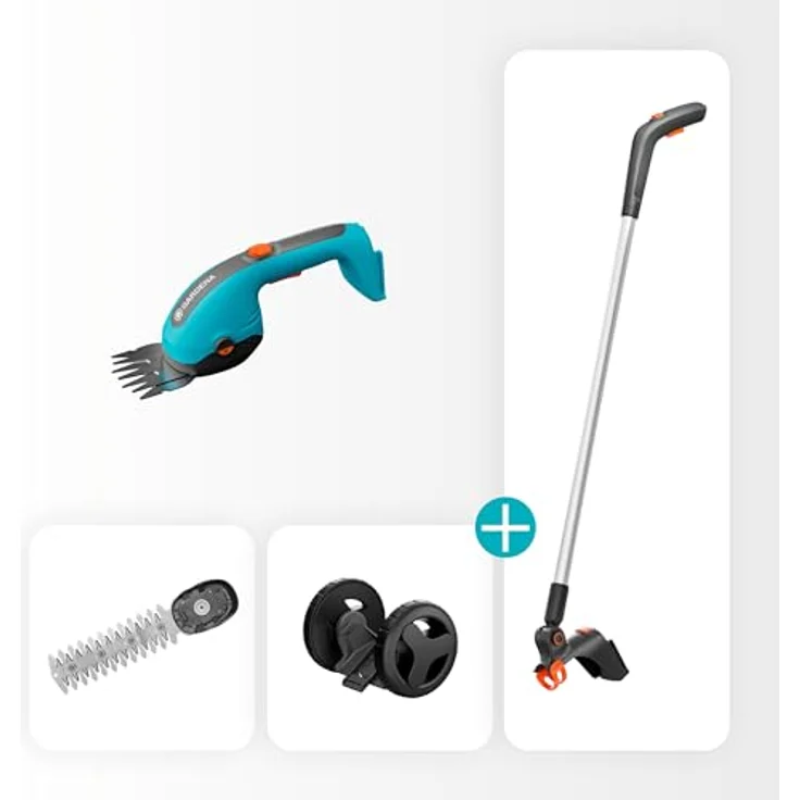 Gardena PowerCut 20/18V P4A solo, Akku-Heckenschere und Grasscheren-Set mit ergonomischem Griff und präzisen Klingen – Bild 3