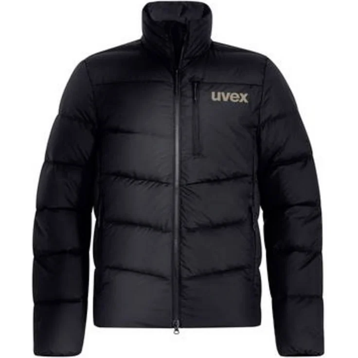 Uvex 7070212 Funktionsjacke corporate 26, Arbeitsjacke in schwarz, graphit, Größe XL