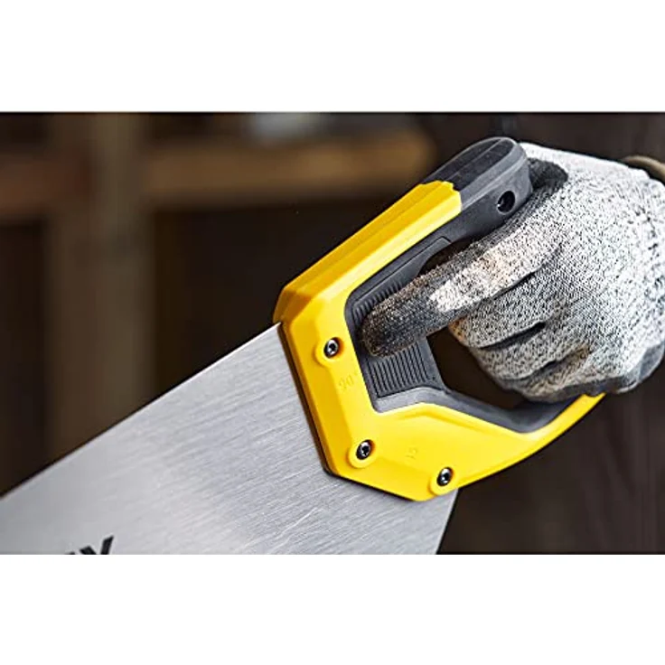 Stanley Jet Cut Gipskartonsäge (550 mm Länge, 7 Zähne-Inch, Bi-Material Griff, 45°-90° Anschlag, Hardpoint) 2-20-037 – Bild 9
