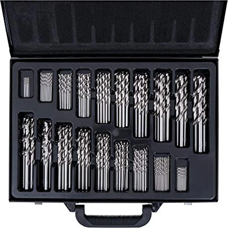STIER Spiralbohrer Set HSS-G, 170-teilig, präzise geschliffen, inkl. Transportkoffer - ideal für vielfältige Bohrarbeiten – Bild 2
