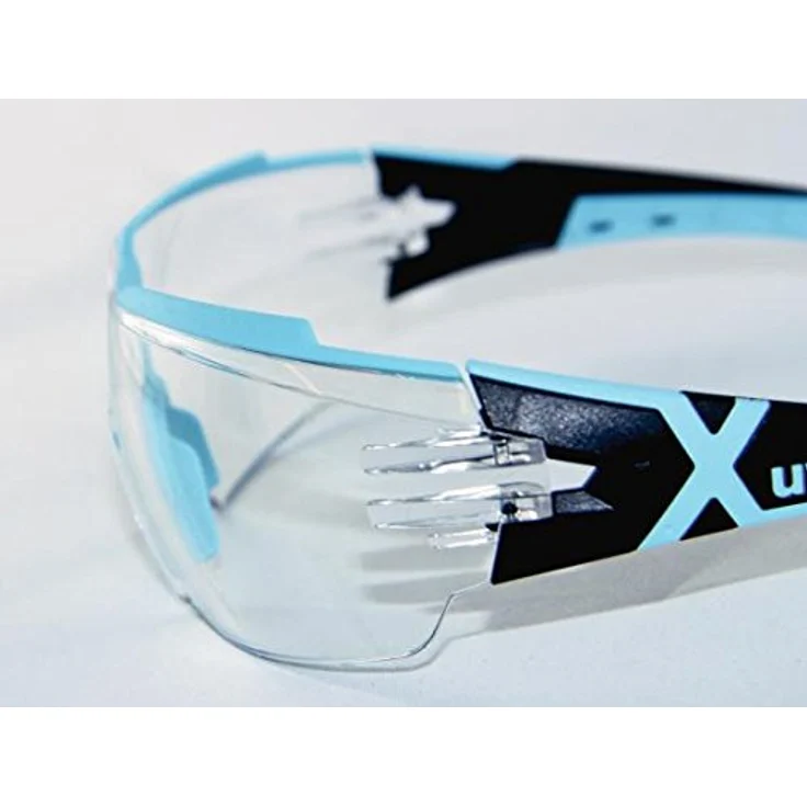 UVEX Schutzbrille pheos cx2 9198 - verschiedene Ausführungen Scheiben klar / grau amber, mit UV-Schutz leichte und sportliche Sicherheitsbrille, Arbeitsschutzbrille kratzfest, beschlagfrei, chemikalienbeständig – Bild 6