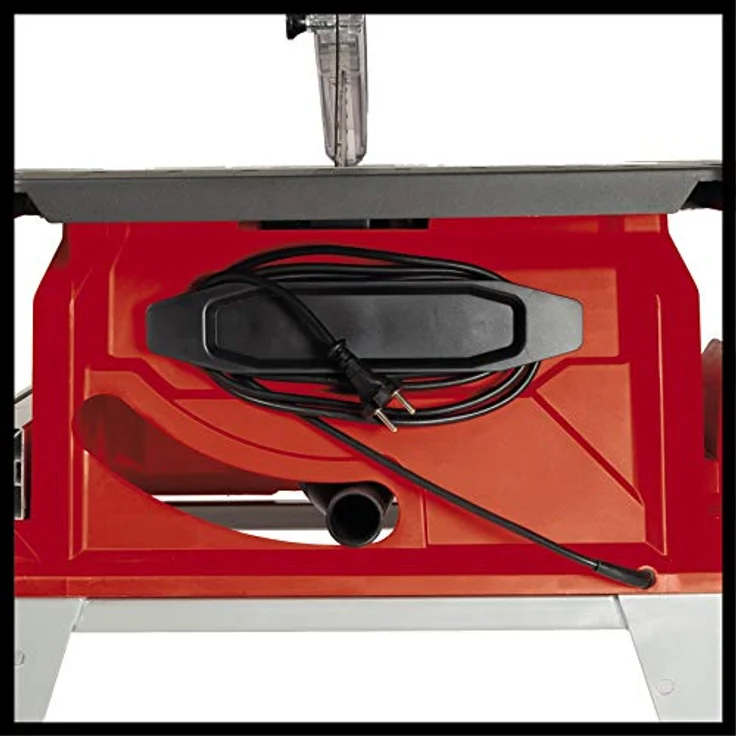 Einhell Tischkreissäge TE-TS 250 UF (max. 2.000 Watt, Trolleyfunktion, Softstart, Aluminiumtisch, Tischverbreiterungen, Parallel--Winkelanschlag) – Bild 6