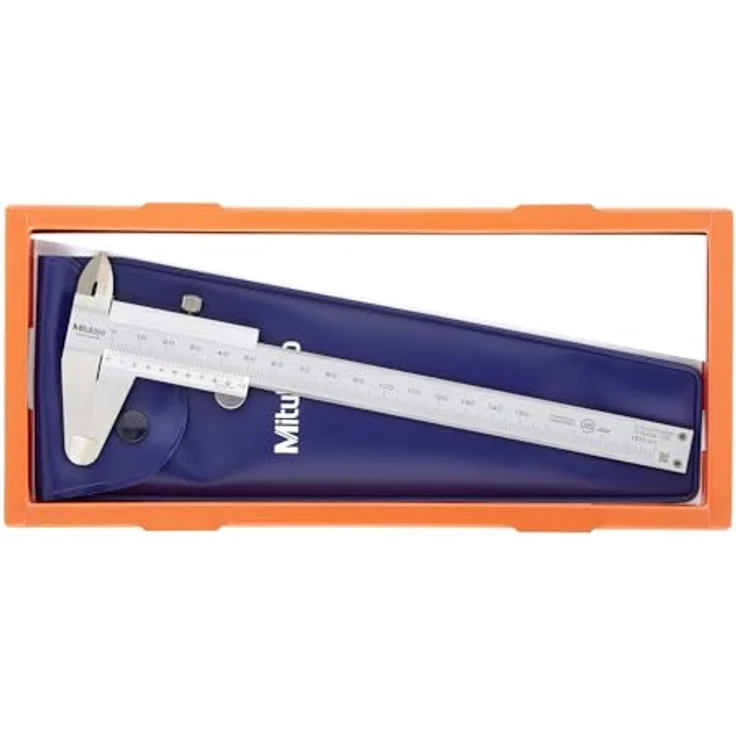 MITUTOYO Präzisionsmessschieber mit Feststellschraube DIN 862 Messbereich 0-150mm 530-122 – Bild 3