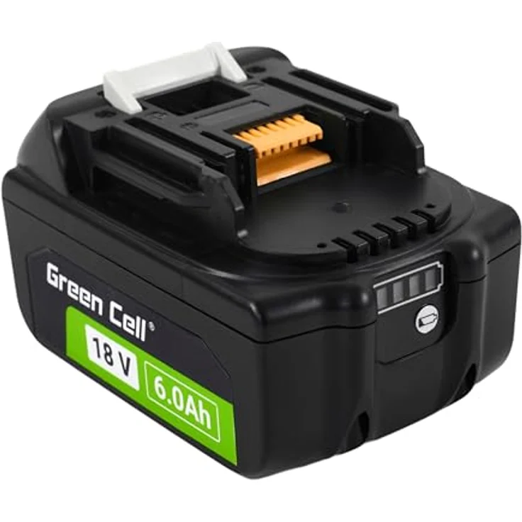 Green Cell Akku 18V 6Ah Li-Ion für Makita LXT Elektrowerkzeuge, Ersatzakku mit LED-Anzeige und optimierter Leistung – Bild 5