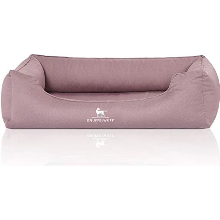 Knuffelwuff Orthopädisches Wasserabweisendes Hundebett Leon XXL 120 x 85cm Rosa – Bild 2