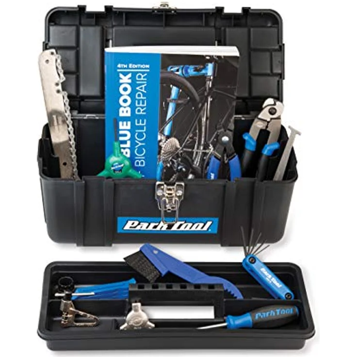 Park Tool SK-4 Werkzeugkoffer, Starter Set mit 15 hochwertigen Werkzeugen und Reparaturhandbuch – Bild 4