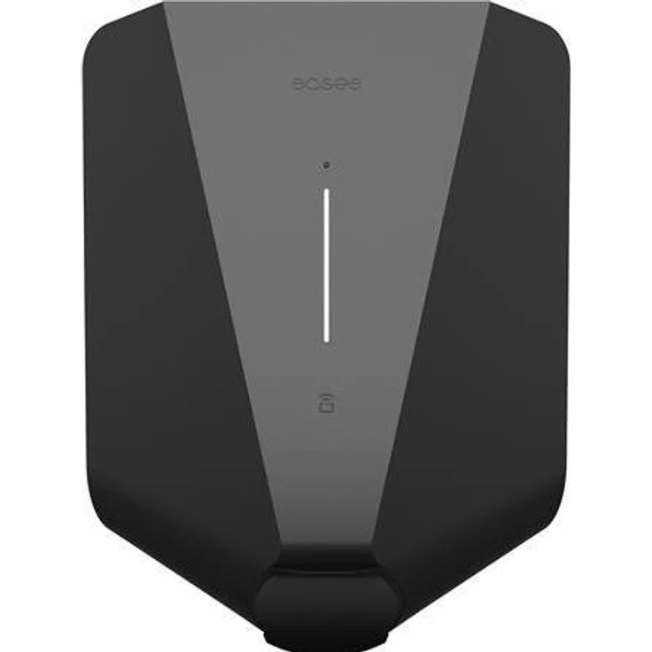 Easee Wallbox Charge Core, Elektroauto Ladestation Typ 2, 22 kW, 32 A, fest verdrahtet, schwarz, mit RFID Zugangsschutz und Bluetooth-Schnittstelle