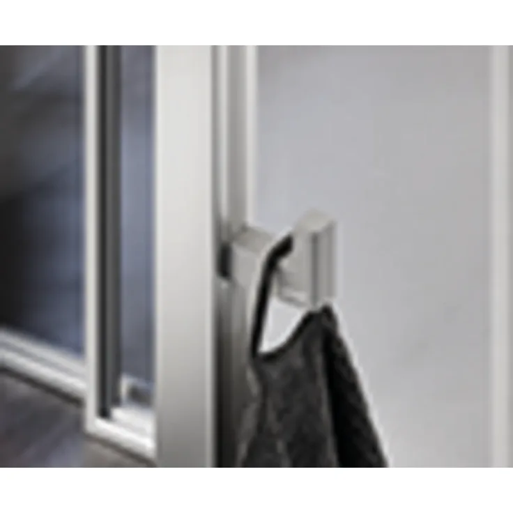 HÜPPE Select+ Hook, höhenverstellbarer Handtuchhaken aus Aluminium