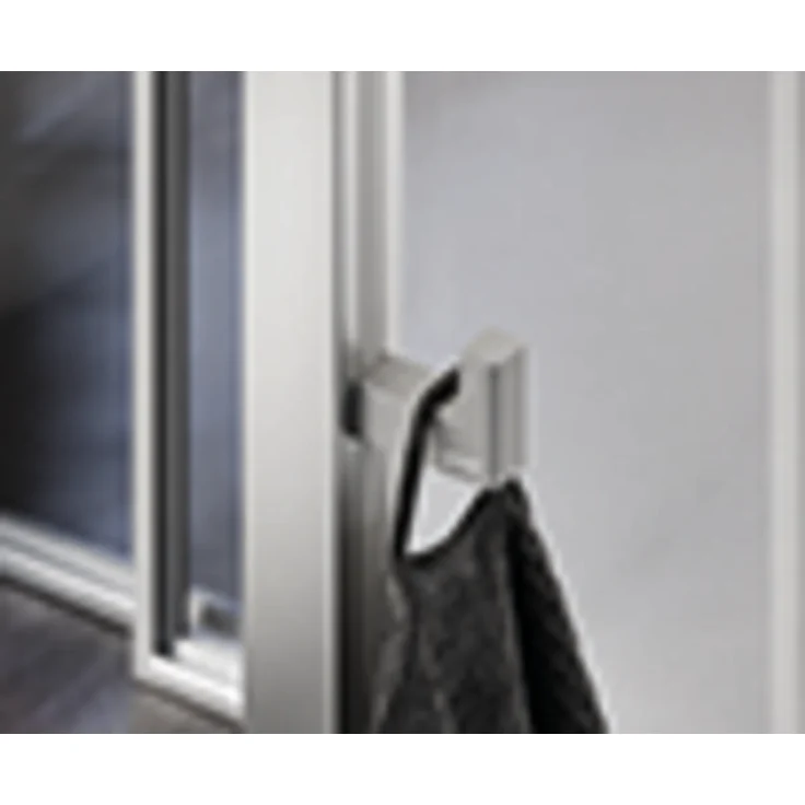 HÜPPE Select+ Hook, höhenverstellbarer Handtuchhaken aus Aluminium
