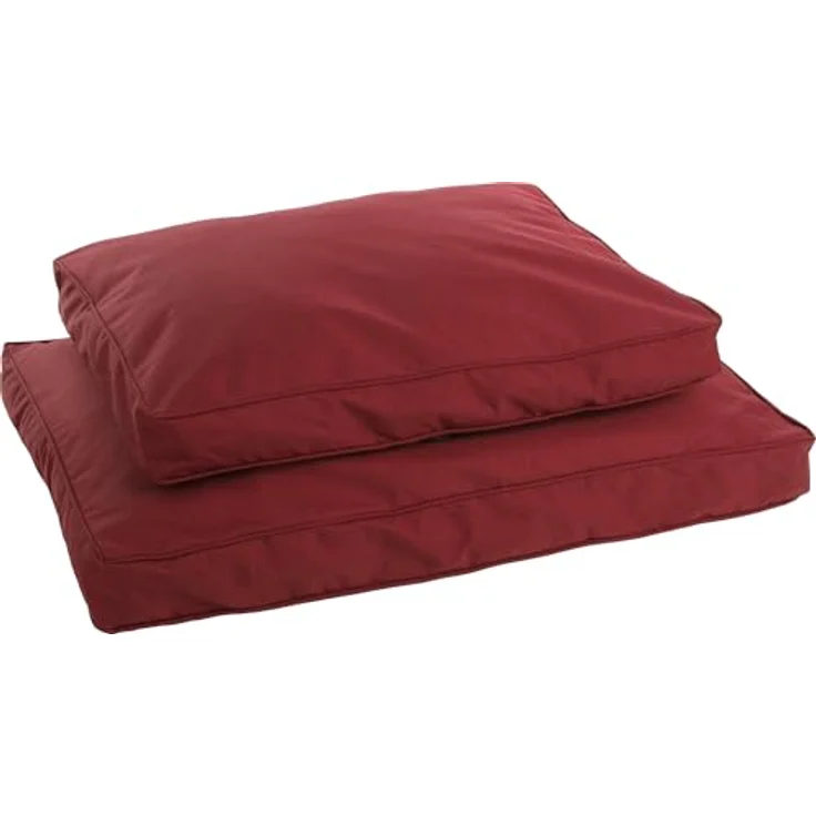 Flamingo Kissen Geneve Rechteck Bordeaux 100x70x12cm, Textil mit Füllung aus Polyester und Schaumflocken – Bild 2