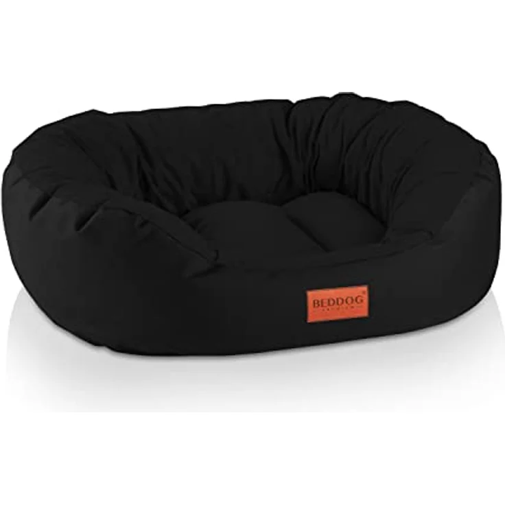 BedDog Hundebett Mittelgroße Hunde - Hundekissen L - Hundekorb - Hundekörbchen - Hundesofa - Hundebetten für Mittelgroße Hunde - Dog Bed - Hunde Bett - Körbchen Hund Alicante-Gewebe – Bild 1