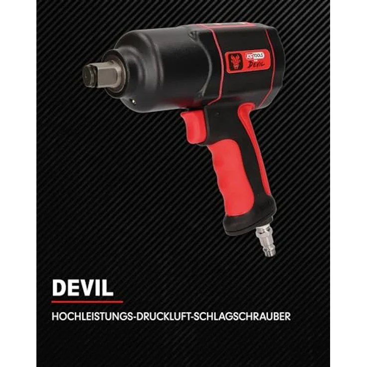 KS TOOLS Werkzeuge-Maschinen GmbH 3-4'' THE DEVIL Hochleistungs-Druckluft-Schlagschrauber, 2000Nm 515.3400 – Bild 4