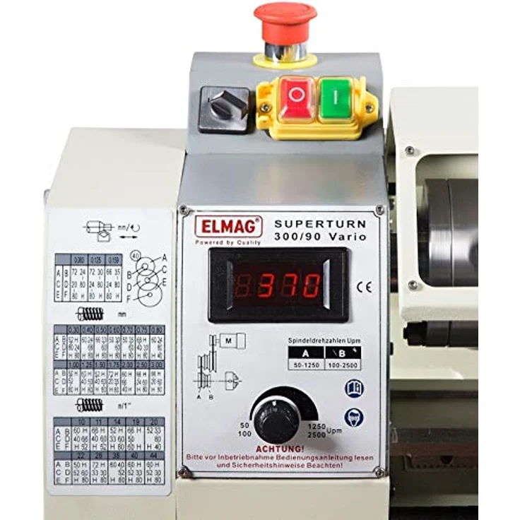 ELMAG Universal-Drehmaschine SUPERTURN 300-90 Vario – Bild 2