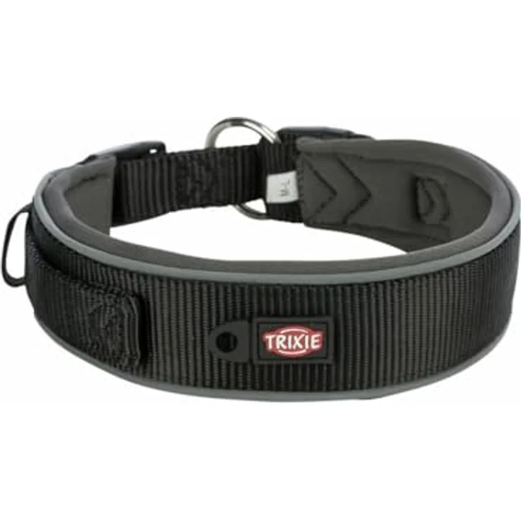 Trixie Premium-Hundehalsband, Schwarz, Graphit, XS/S, verstellbar auf 27-35 cm, hochwertige Verarbeitung – Bild 5