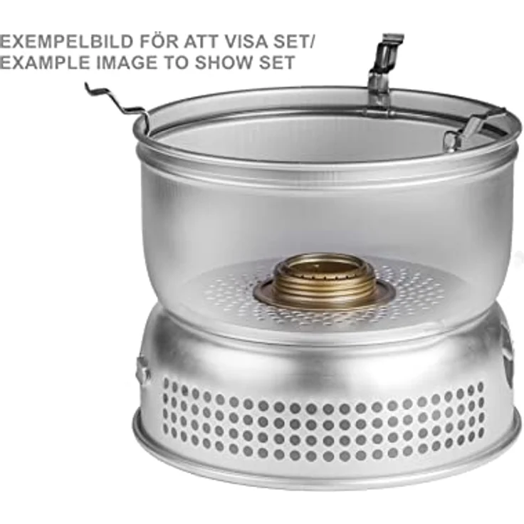 Trangia Campingkocher Serie 25, Gaskocher für 3-4 Personen mit Ultralight-Aluminium und expandierbarem Kochgeschirr – Bild 3