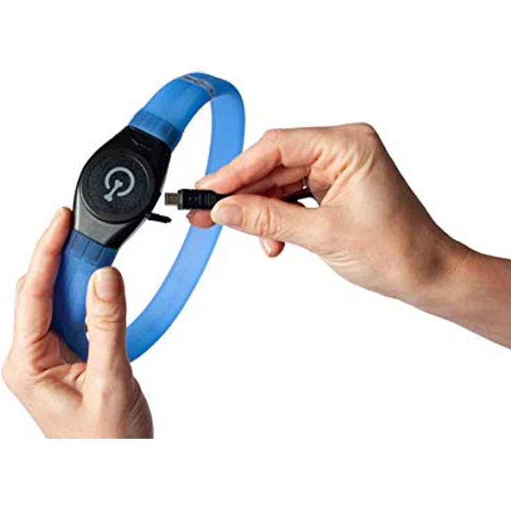 Karlie Visio Light LED Langhaar L: 65 cm B: 2.5 cm gelb – Bild 5