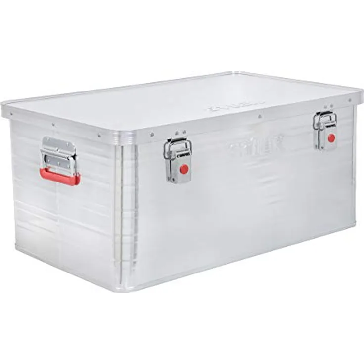 Stier Alubox, Werkzeugkoffer mit stabiler Verarbeitung für Aufbewahrung und Transport, silber