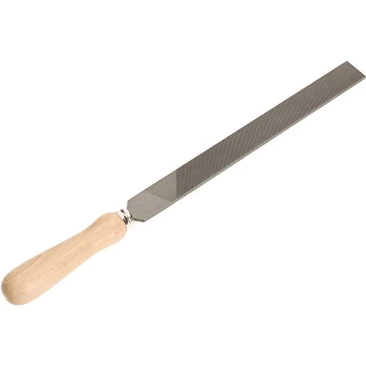 KOTARBAU® Werkstattfeile Flach Länge: 300 mm Hieb 2 (Mittel) Handfeile Flachfeile Metallfeile für Metallverarbeitung