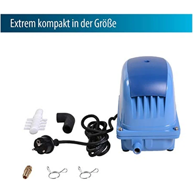 SIBO Aqua Forte Teichbelüfter AP35 mit 35 L-min Belüfterpumpe – Bild 4
