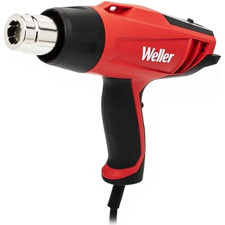 Weller WLHG2023C, Heißluftpistole mit stufenloser Temperatursteuerung, 2000W, ergonomisches Design, leiser Betrieb, vertikaler Standfuß, Swiss-engineered – Bild 1