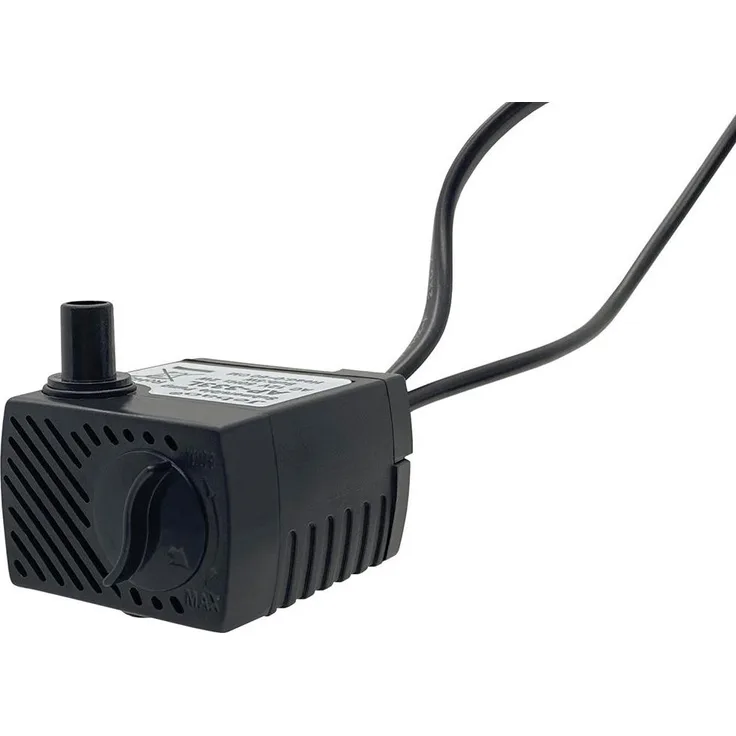 Aqua Control Biotop-Pumpe 250 L/h, Tauchpumpe mit max. Sprunghöhe 0,65 m für Teiche bis 1000 l