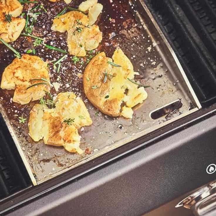 Plancha Grillplatte Edelstahl – Bild 9